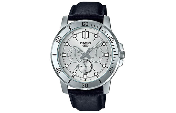 CASIO CASIO Men Standard Series Silver Watch MTP-VD300L-7E