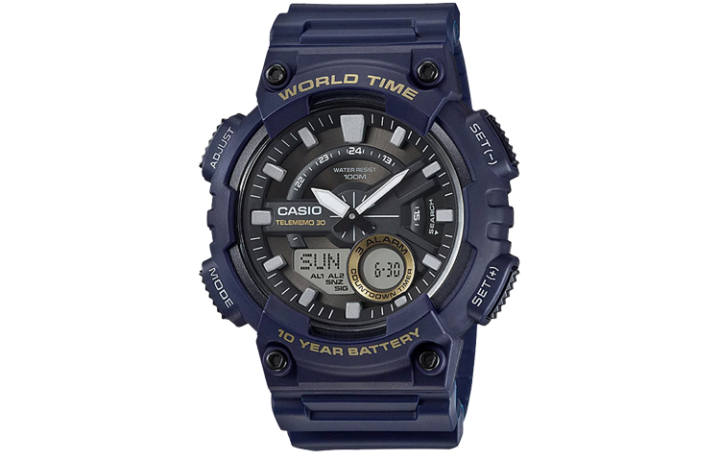 CASIO CASIO Men YOUTH Blue Watch AEQ-110W-2AVDF