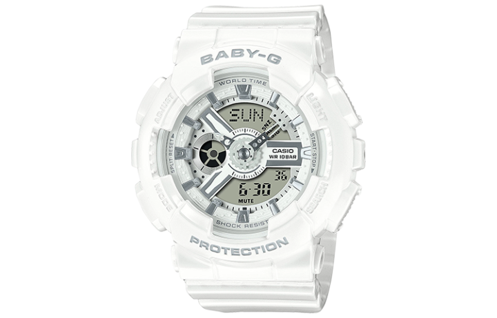 CASIO CASIO Women's BABY-G White Watch BA-110X-7A3JF
