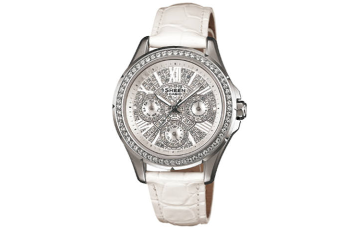 CASIO CASIO Women's SHEEN 41mm Silver Watch SHE-3504L-7AU