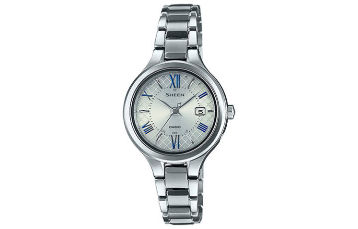 CASIO CASIO Women's SHEEN White Watch SHW-7000TD-7A