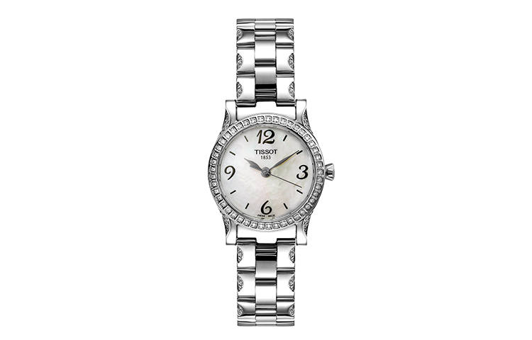 TISSOT Moon Goddess Collection Quartz Movement 30m Waterproof Women's Watch 28mm