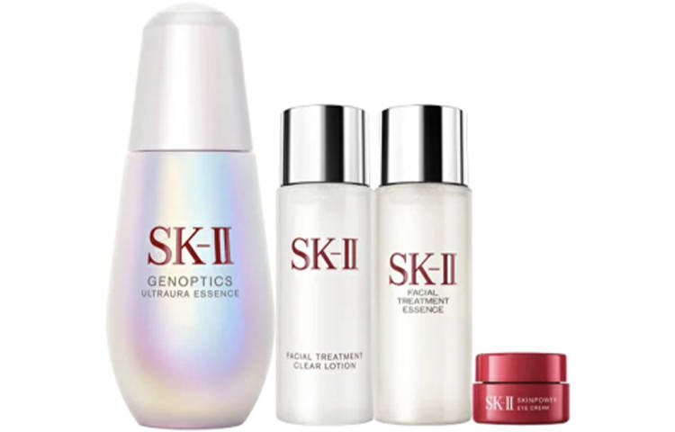 SK-II SK II Little Bulb Exfoliating Bottle Serums Miracle Water Clear Luster Eye Cream Skincare Sets
