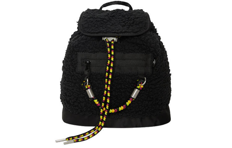 Converse Converse Cotton Faux Sherpa Backpack Mini Unisex Black