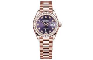 ROLEX Fluted Bezel Lady Datejust Collection Automatic Mechanical Movement 100m Waterproof Women's Watch