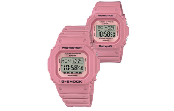 CASIO CASIO Unisex Pair Table Series Gray Watch LOV-18B-4
