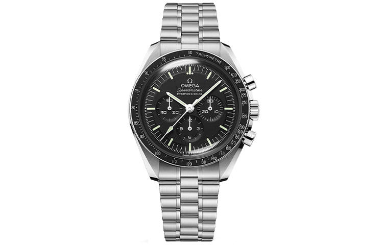 OMEGA Speedmaster Collection Manual Mechanical Movement Men's Watches Watch 42mm Black Dial Stainless Steel Case