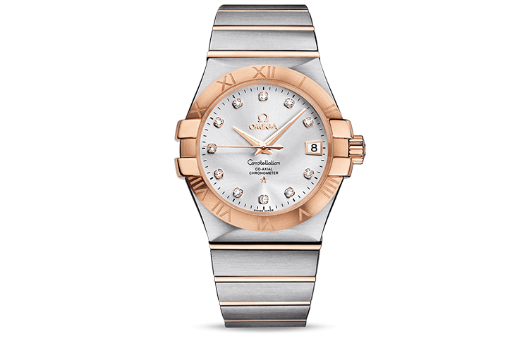 OMEGA Constellation Collection Zodiac Watch Automatic Mechanical Movement Men's Watches Watch 35mm Silver Dial