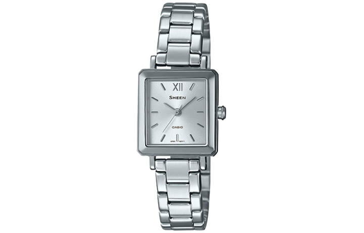 CASIO CASIO Women's SHEEN Silver Watch SHE-4538D-7A
