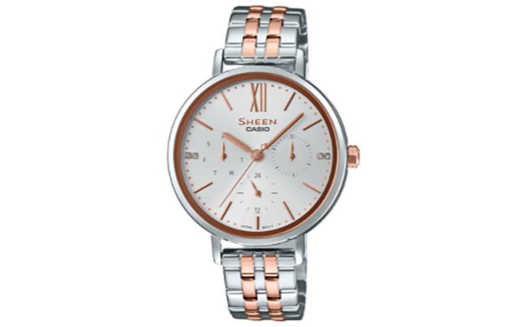 CASIO CASIO Women's SHEEN Silver Watch SHE-3064SPG-7A