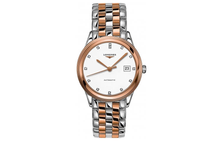 LONGINES Military Flag Collection Automatic Mechanical Movement Men's Watch 38.5mm White Dial