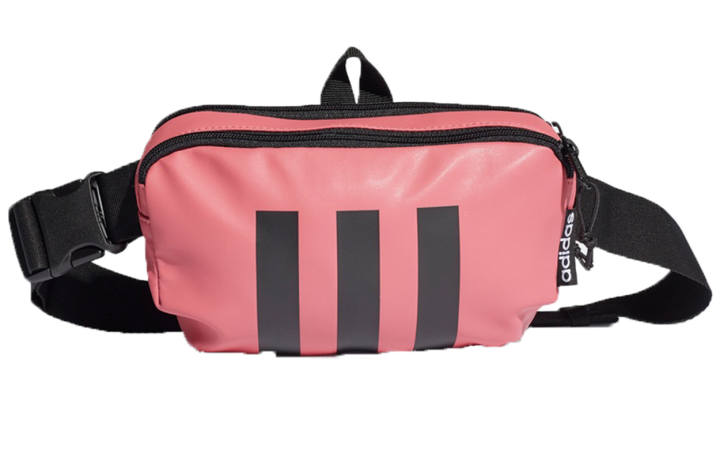 Adidas Adidas Recycled Polyester Plain Weave Crossbody Fanny Pack Regular Unisex Pink
