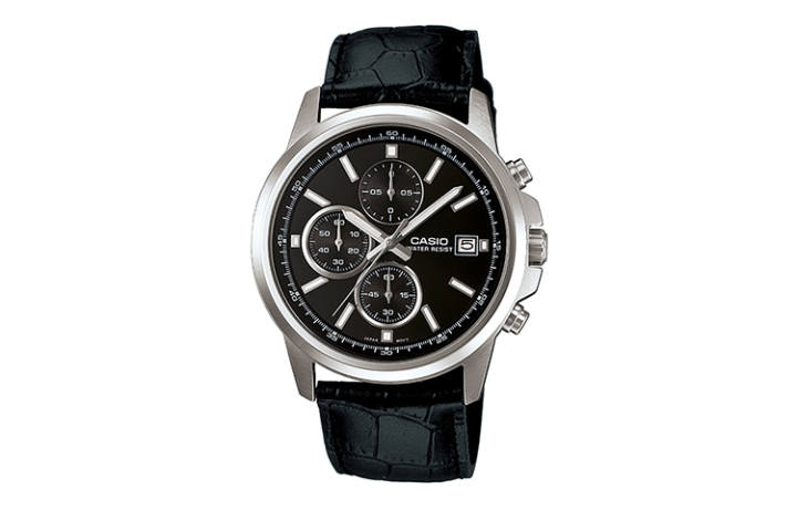 CASIO CASIO Men DRESS Black Watch MTH-5001L-1APR