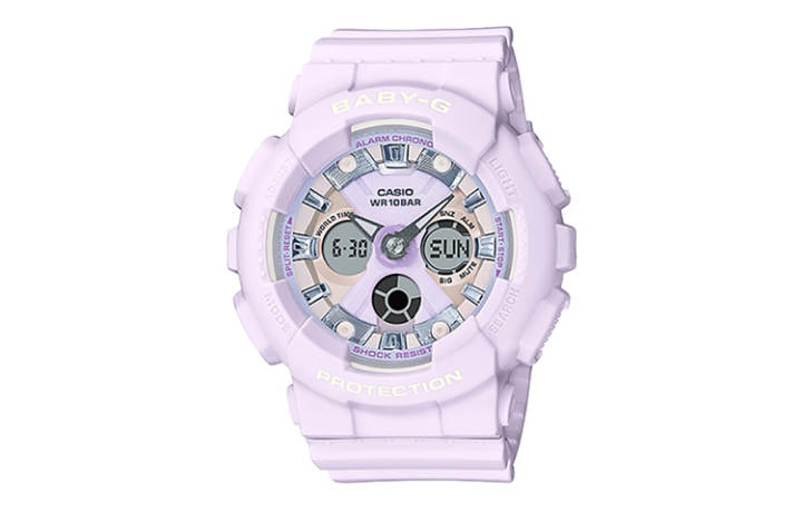 CASIO CASIO Women's BABY-G Purple Watch BA-130WP-6APR