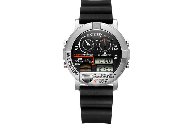 CITIZEN CITIZEN Quartz Movement PU Strap Watch Men's Watches Black Dial