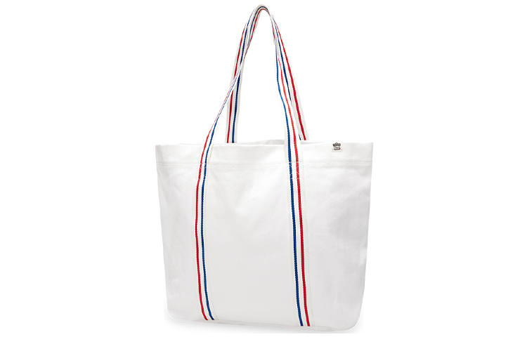 Converse Canvas Bag, Tote Bag, Shopping Bag, Shoulder Bag Regular Unisex White