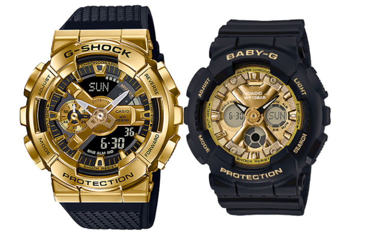 CASIO CASIO Unisex Pair Table Series Black Watch