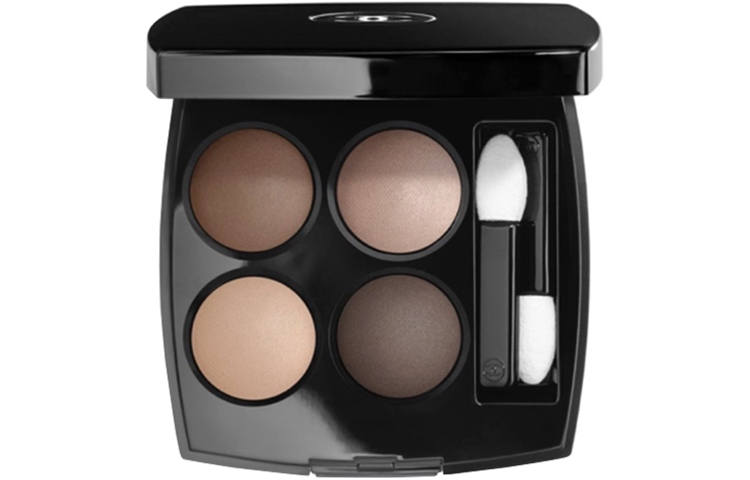 CHANEL Classic Four Colors Eye Shadows Powder Easy to Blend Long Lasting