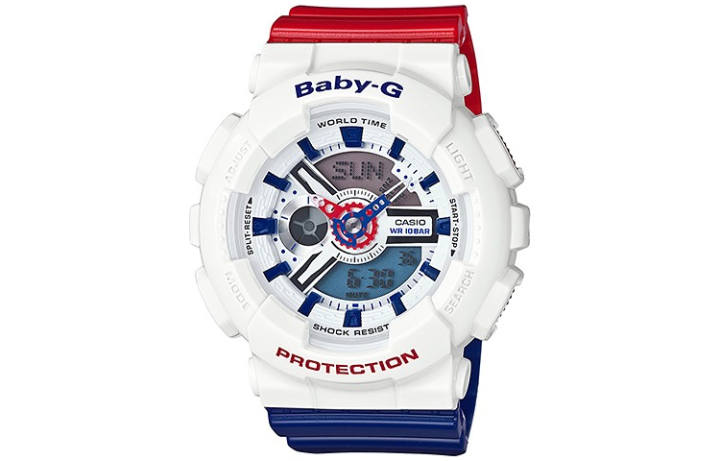 CASIO CASIO Women's BABY-G White Watch BA-110TR-7