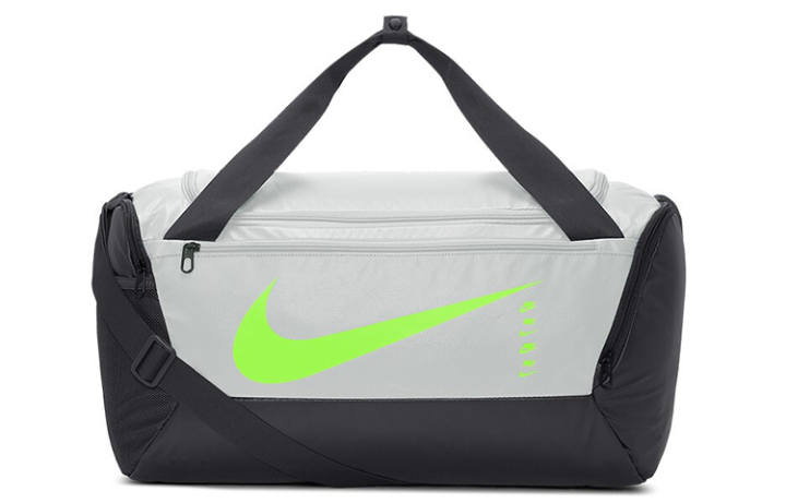 Nike Nike Sports Polyester Portable One Shoulder Travel Bag, Gym Bag Men's Earth Gray