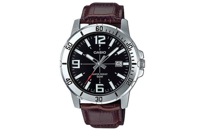 CASIO CASIO Men Standard Series Black Watch MTP-VD01L-1BV
