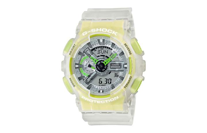 CASIO CASIO Unisex Liquid Crystal/Analog Dual Display Series Gray Watch GA-110LS-7APR