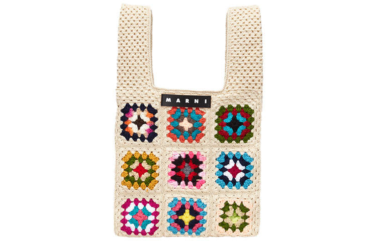 MARNI Cotton Handbag Women's Multicolor