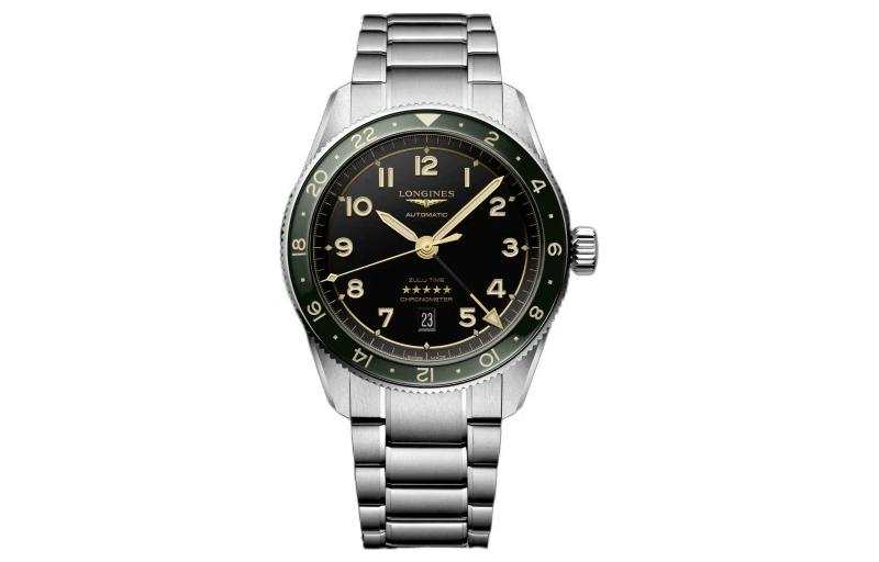 LONGINES Spirit Collection Automatic Mechanical Movement 100m Waterproof Men's Watches Watch 42mm Black Dial