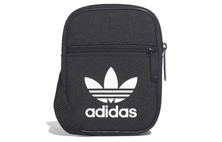 Adidas Originals Fabric Small Square Bag, Shoulder Bag, Crossbody Bag Mini Unisex Black