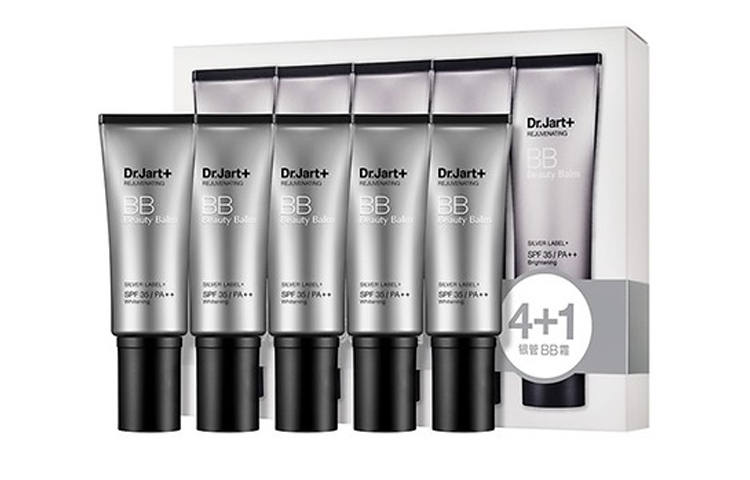 Dr. Jart+ DIJIATING Silver Tube BB Cream Makeup Sets Long Lasting Adherent Concealing 40ml