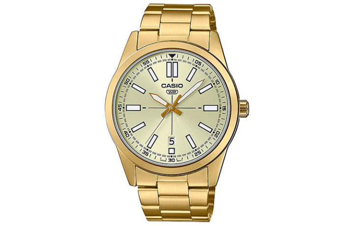 CASIO CASIO Men Standard Series Gold Watch MTP-VD02G-9E