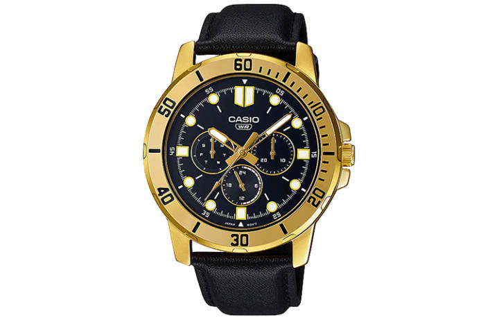 CASIO CASIO Men Standard Series Black Watch MTP-VD300GL-1E
