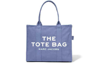 MARC JACOBS The Large Tote Blue Shadow