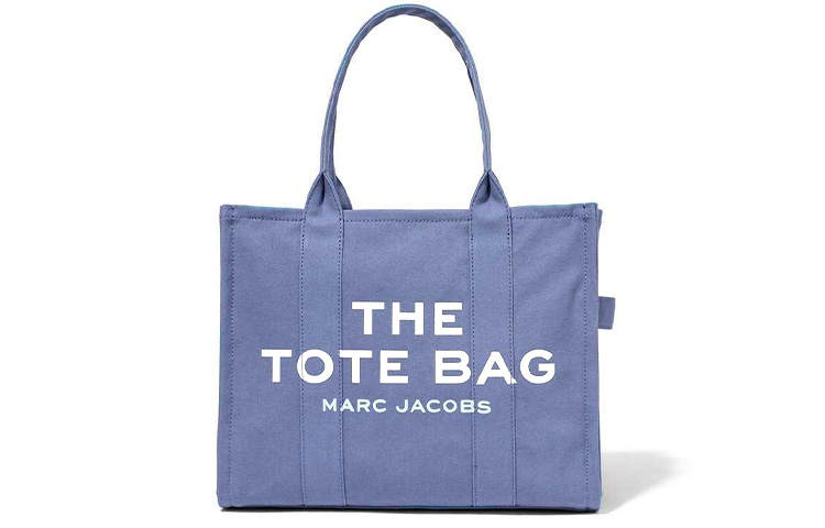 MARC JACOBS MARC JACOBS The Large Tote Blue Shadow