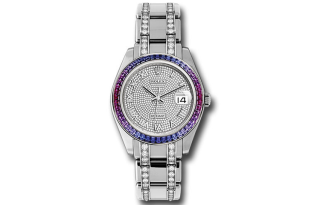 ROLEX Pearl Lady Style Automatic Mechanical Movement Women's Watch 39mm White Dial