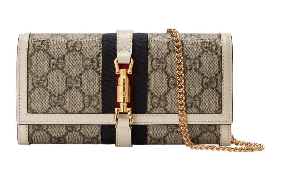 GUCCI Dionysus Canvas With Leather Handbag, Shoulder Bag Women's Beige