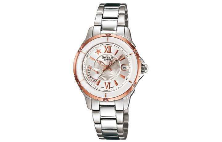 CASIO CASIO Women's SHEEN 30.6mm Silver Watch