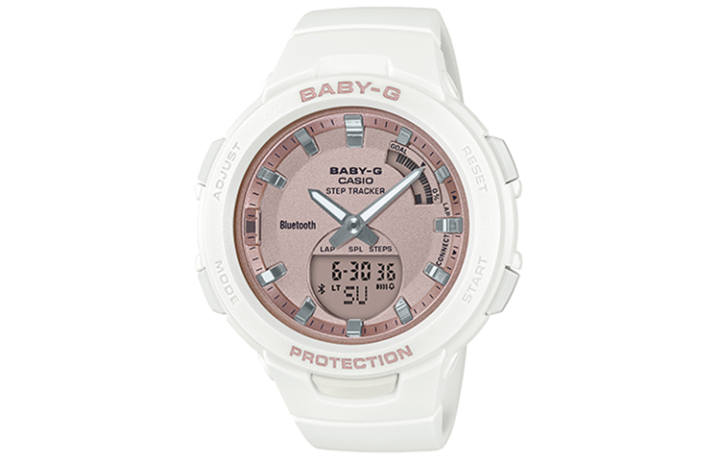 CASIO CASIO Women's BABY-G Pink Watch BSA-B100MF-7A