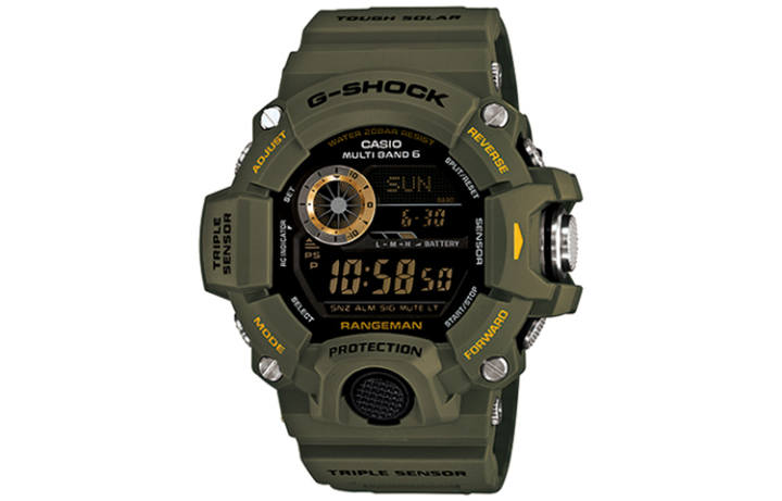 CASIO CASIO Men MASTER OF G-LAND Series Black Watch GW-9400-3