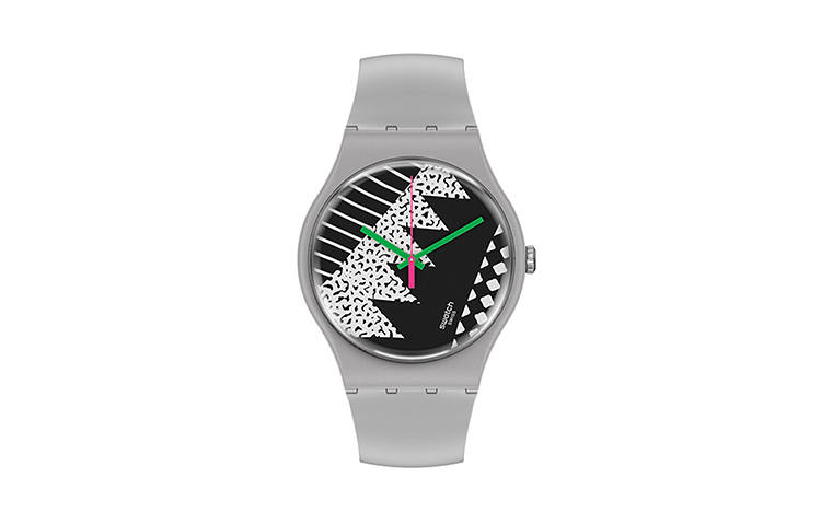 SWATCH SWATCH Unisex 41mm Black Watch SO32M102