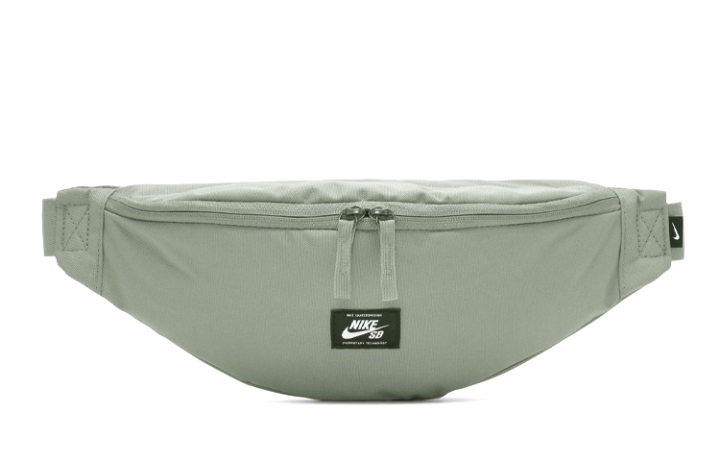 Nike Nike Polyester Sling Bag, Crossbody Bag, Fanny Pack Regular Unisex Avocado Green