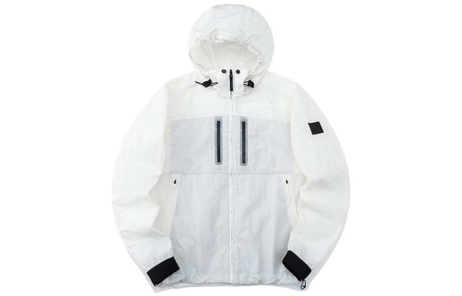 ANTA Jackets Men's White Hooded Moderate Other