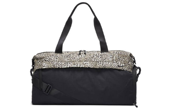Nike Nike Polyester Handbag, Shoulder Bag, Gym Bag Women's Leopard Print/Black