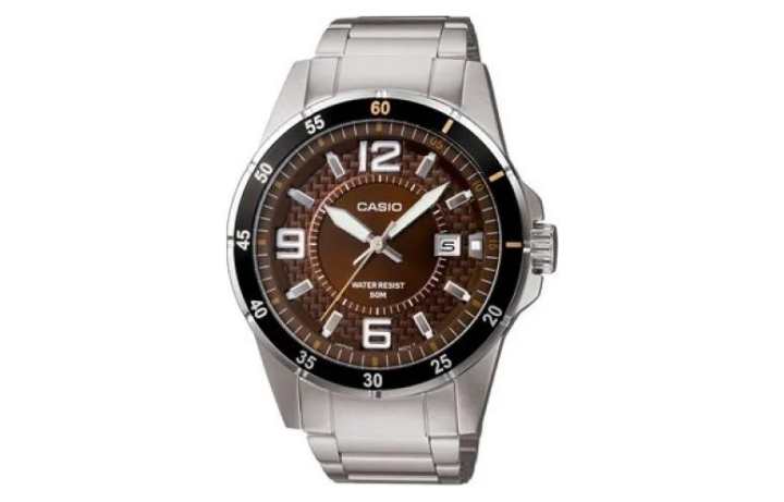 CASIO CASIO Men Standard Series Coffee Watch MTP-1291D-5AV