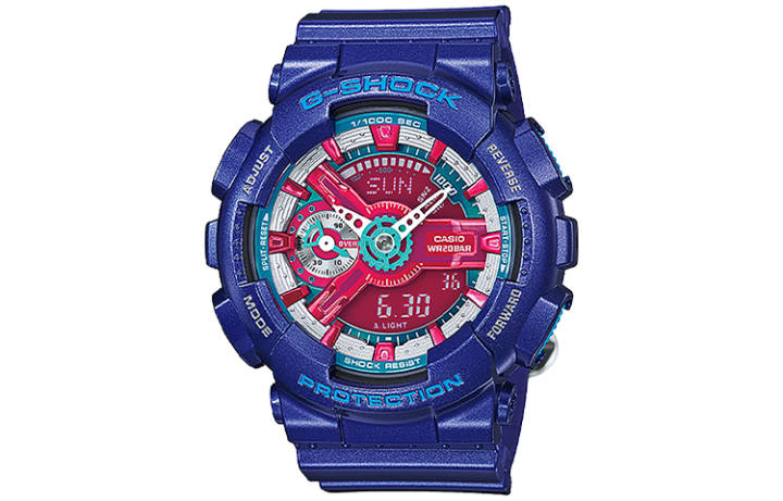 CASIO CASIO Women's YOUTH Purple Watch GMA-S110HC-2A