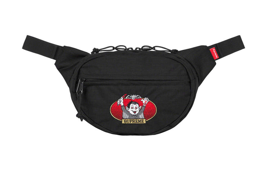 Supreme Supreme Nylon Crossbody Bag, Sling Bag, Fanny Pack Regular Men's Black/Red/Green