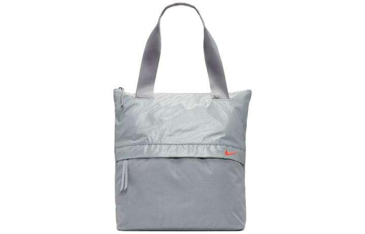 Nike Nike Polyester Tote Bag, Shopping Bag, Shoulder Bag Regular Women's Particle Gray