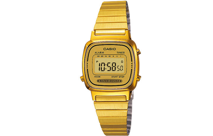 CASIO CASIO Women's VINTAGE Series Gold Watch LA670WGA-9