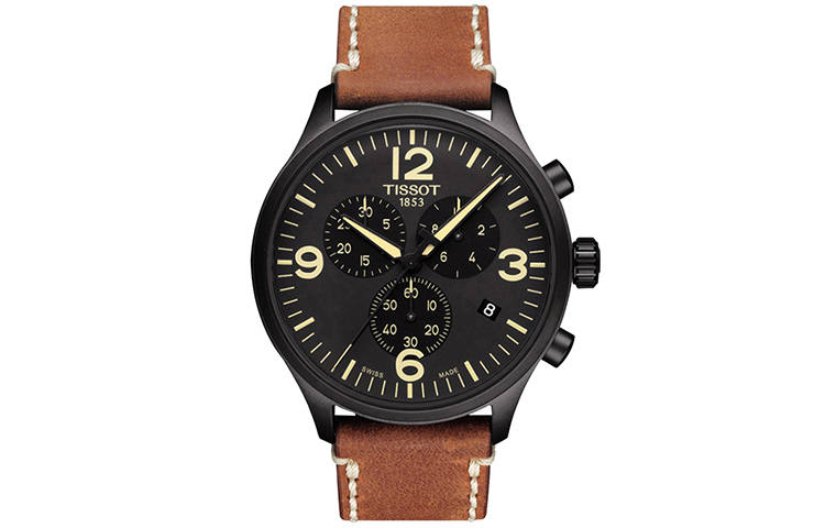 TISSOT Soko Collection Quartz Movement Men's Watches Watch 45mm Black Dial Stainless Steel Case