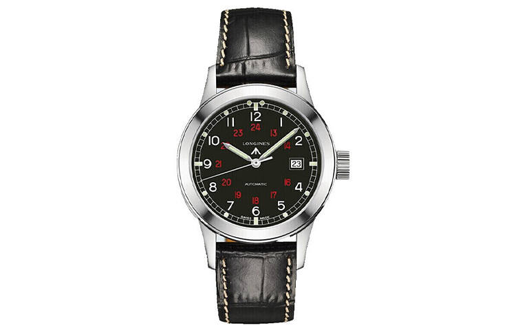 LONGINES Classic Vintage Automatic Mechanical Movement Men's Watches Watch 40mm Black Dial Stainless Steel Case